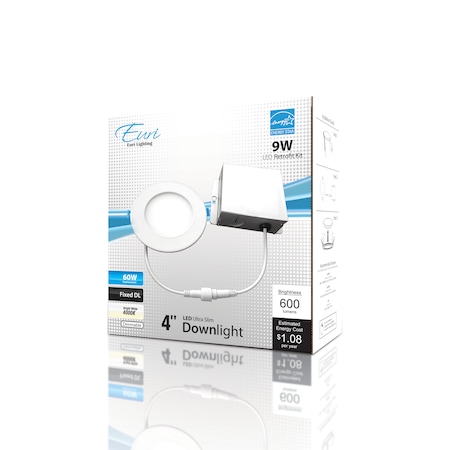 Euri Lighting LED Downlight 60W Dim ES DLC4S-2040e